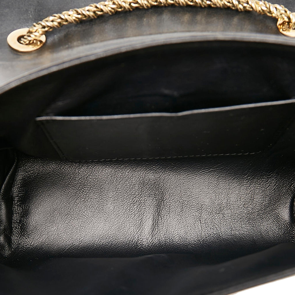 Chloe June Bow Flap Shoulder Bag (SHG-31247)