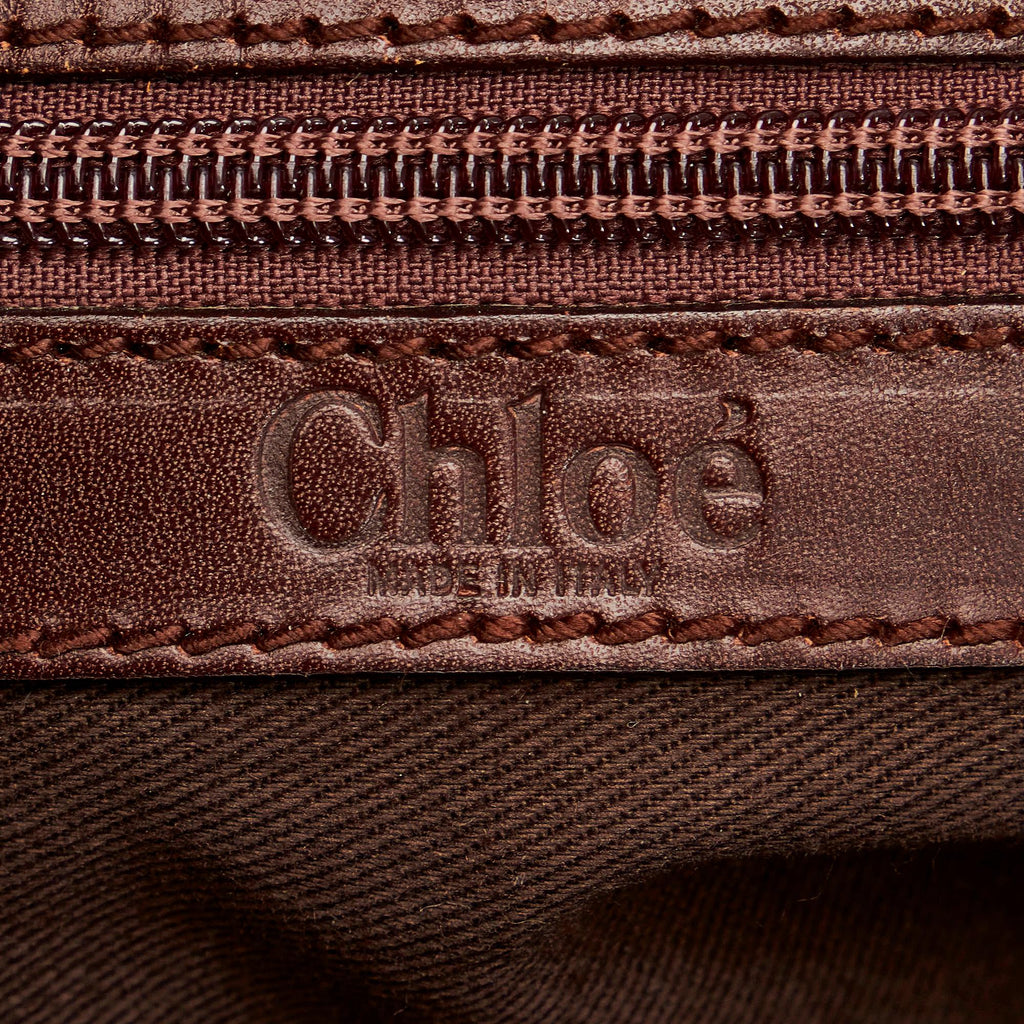 Chloe Kerala Equipped Leather Handbag (SHG-28943)