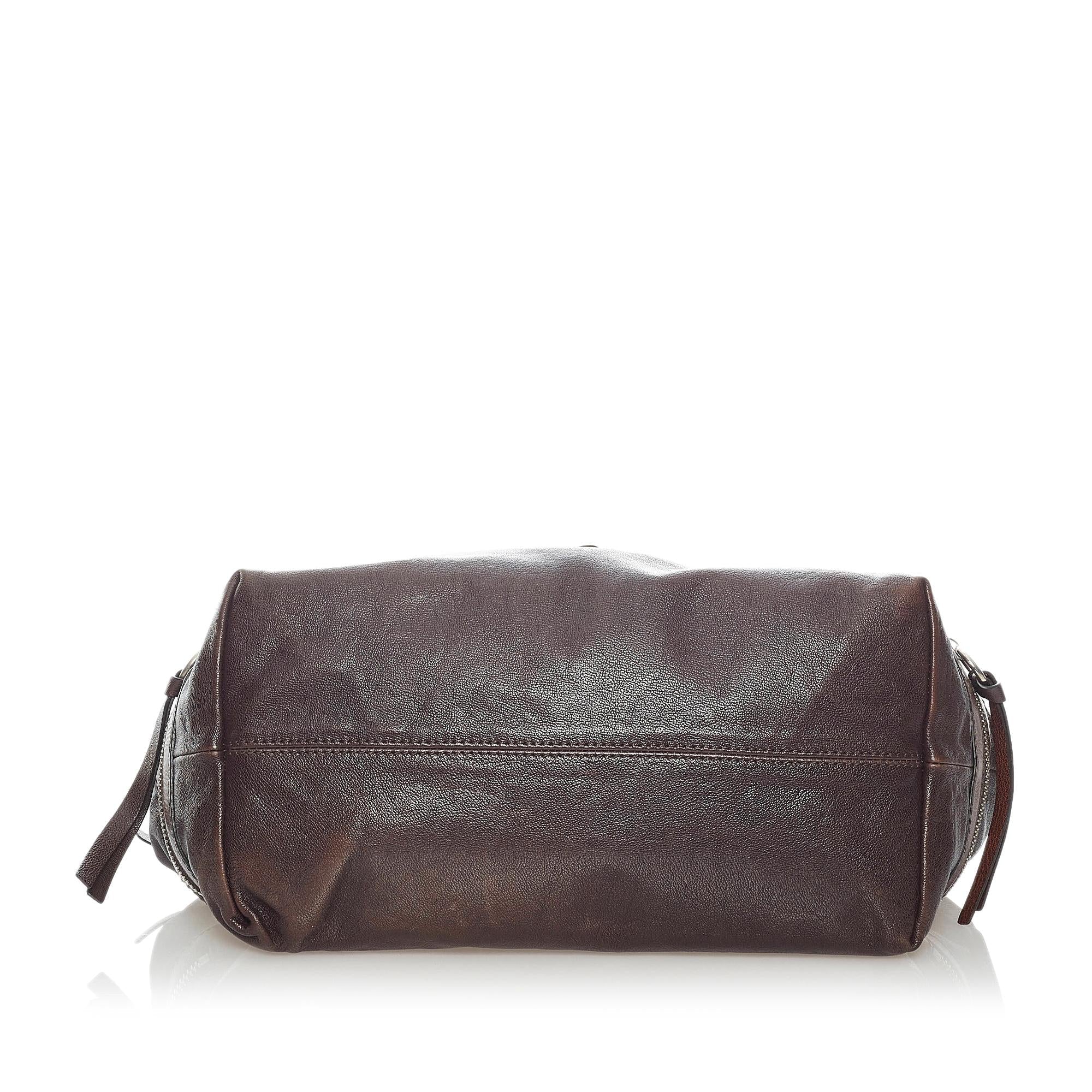 Chloe Kerala Equipped Leather Handbag (SHG-32245)