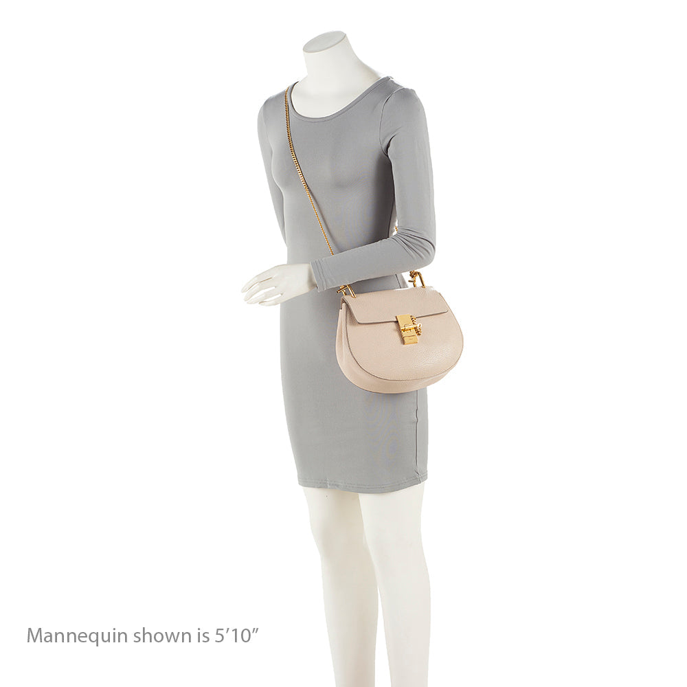 Chloe Lambskin Drew Small Shoulder Bag (SHF-20459)