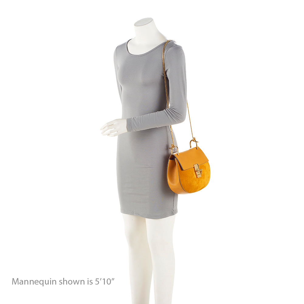 Chloe Lambskin Drew Small Shoulder Bag (SHF-20889)