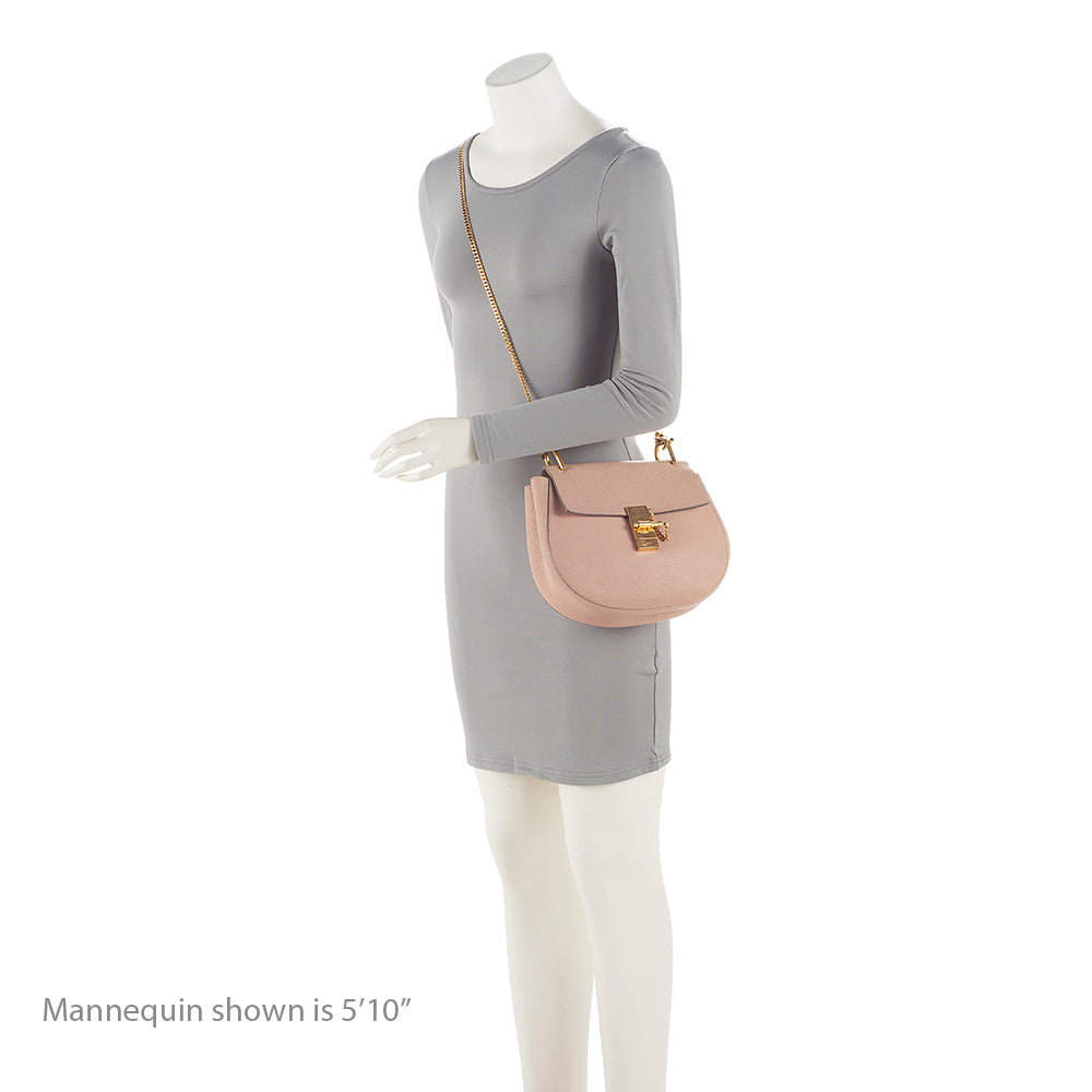 Chloe Lambskin Drew Small Shoulder Bag (SHF-21453)