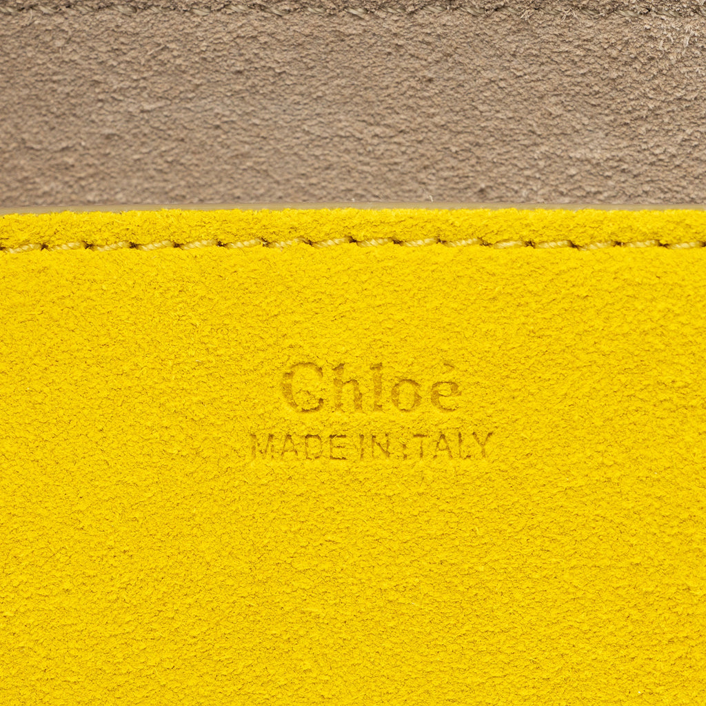 Chloe Lambskin Suede Drew Small Shoulder Bag (SHF-CtvkvY)