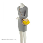 Chloe Lambskin Suede Drew Small Shoulder Bag (SHF-CtvkvY)