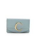 Chloe Leather C Card Holder - FINAL SALE (SHF-15092)