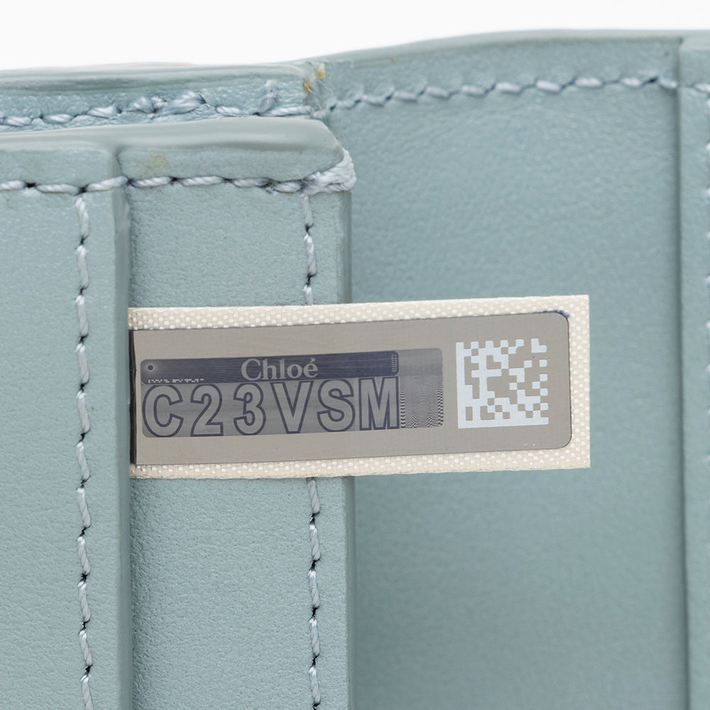 Chloe Leather C Card Holder - FINAL SALE (SHF-15092)