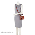 Chloe Leather C Mini Shoulder Bag (SHF-18627)