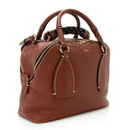 Chloe Leather Daria Medium Satchel (SHF-19937)