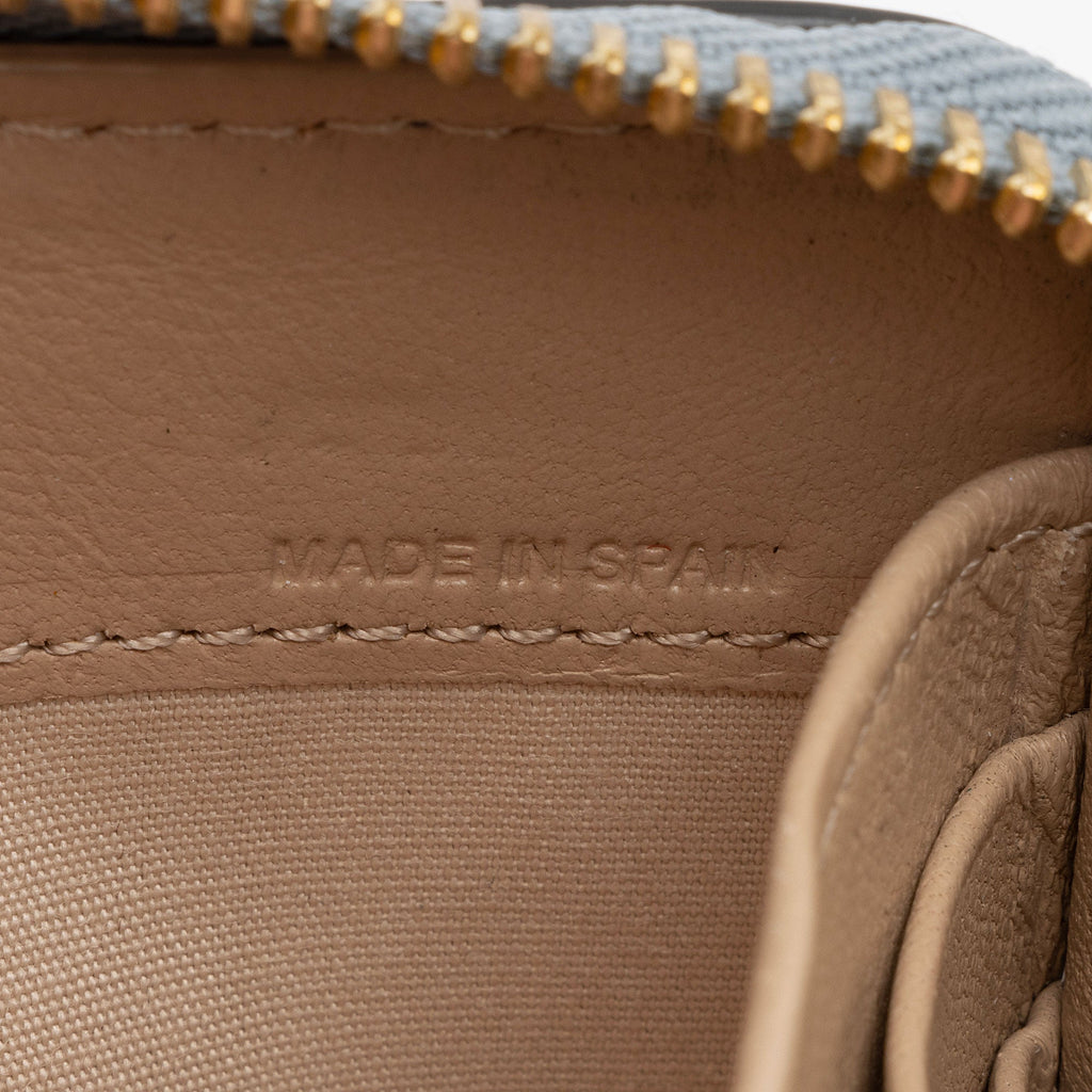 Chloe Leather Drew Long Wallet (SHF-sVFRNT)