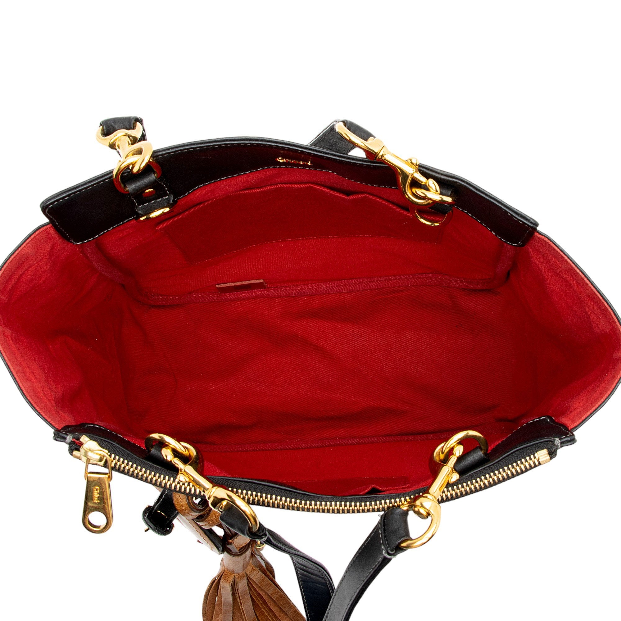 Chloe Leather Eden Tote (SHF-M9tWyL)
