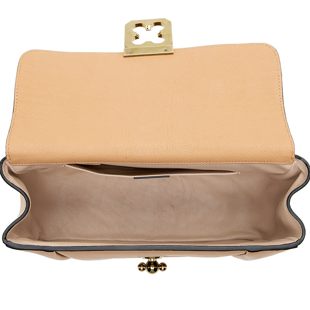 Chloe Leather Elsie Medium Shoulder Bag - FINAL SALE (SHF-14935)