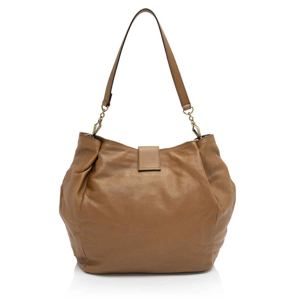 Chloe Leather Elsie Satchel (SHF-d9KrbZ)