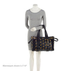 Chloe Leather Embroidered Little Horses Tao Tote