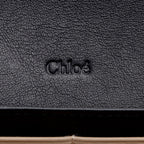 Chloe Leather Logo Vick Flap Wallet (SHF-22550)