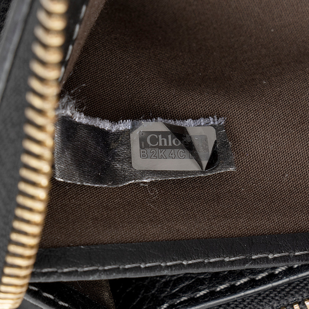 Chloe Leather Marcie Long Zip Wallet (SHF-18964)