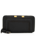 Chloe Leather Marcie Long Zip Wallet (SHF-20087)