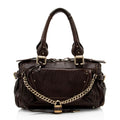 Chloe Leather Paddington Capsule Shoulder Bag (SHF-BsO5y9)