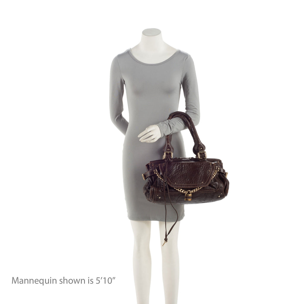 Chloe Leather Paddington Capsule Shoulder Bag (SHF-BsO5y9)