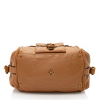 Chloe Leather Paddington Front Pocket Satchel (SHF-8K8YZv)