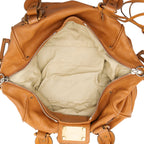 Chloe Leather Paddington Front Pocket Satchel (SHF-8K8YZv)