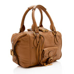 Chloe Leather Paddington Front Pocket Satchel (SHF-22244)