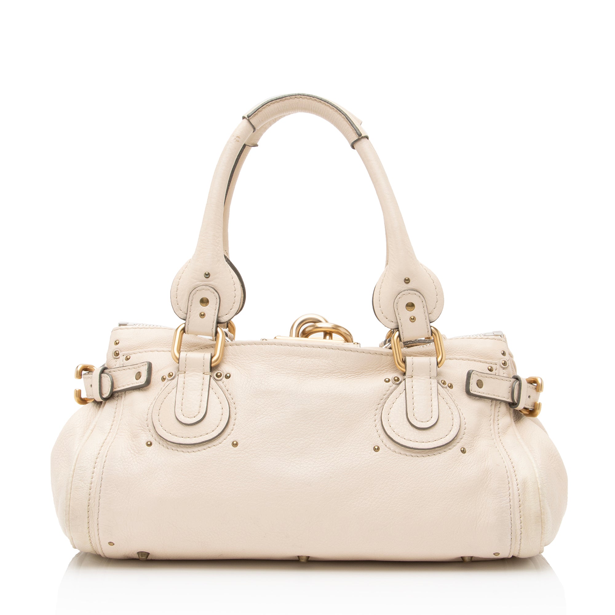 Chloe Leather Paddington Medium Satchel (SHF-23646)