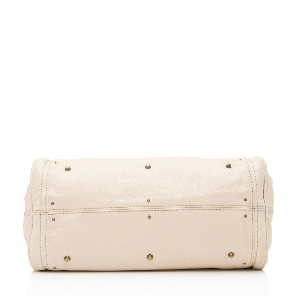 Chloe Leather Paddington Medium Satchel (SHF-23646)