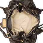 Chloe Leather Paddington Medium Satchel (SHF-J9sFs2)