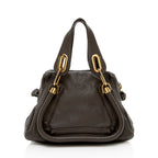 Chloe Leather Paraty Small Satchel (SHF-16203)