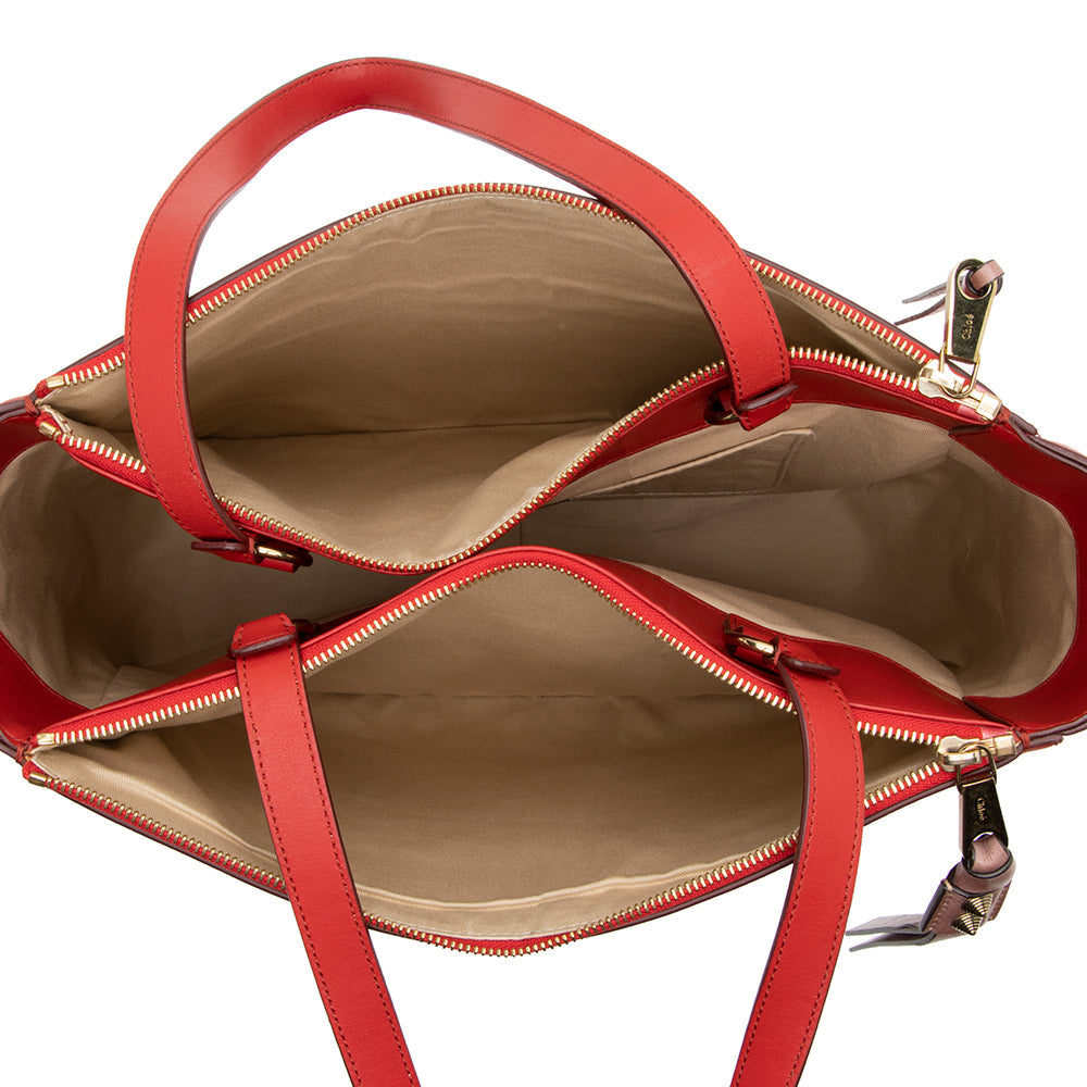 Chloe Leather Sam Medium Tote - FINAL SALE (SHF-15055)