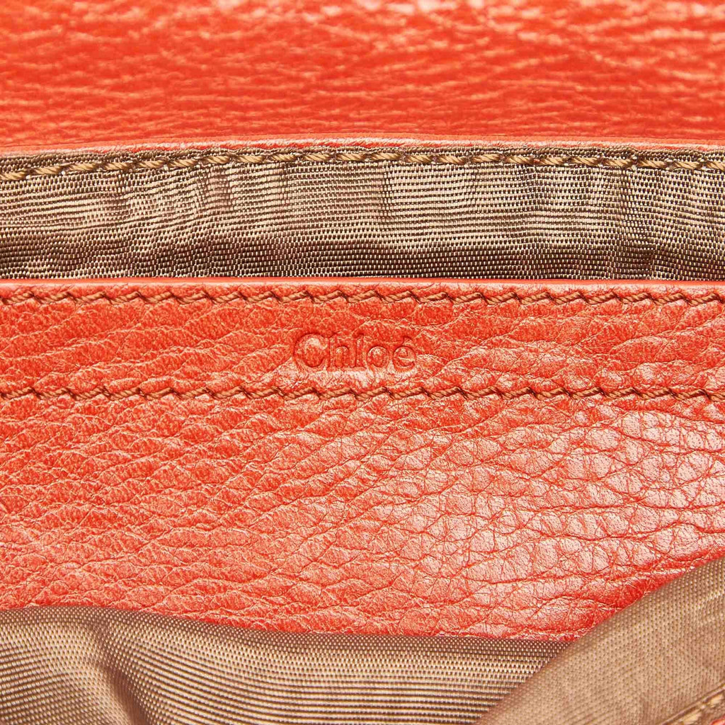 Chloe Leather Satchel (SHG-18806)