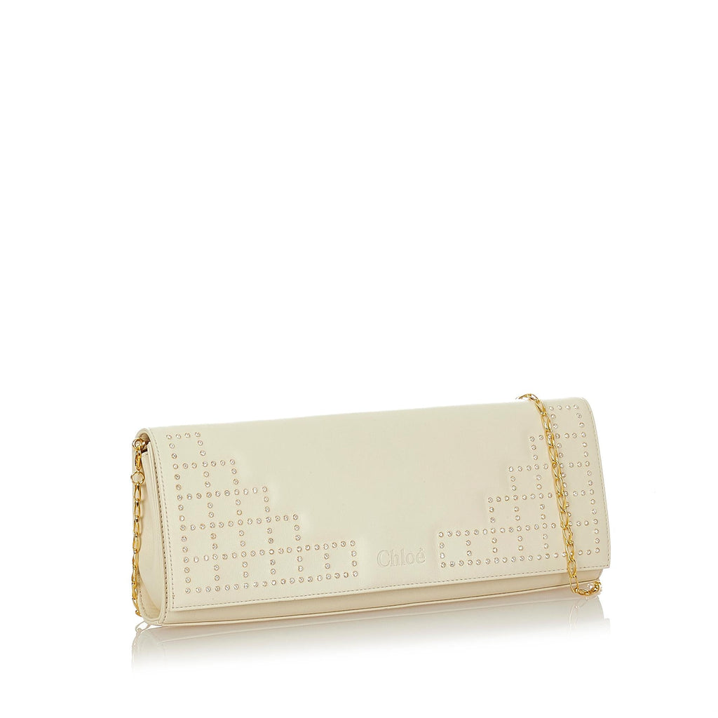 Chloe Leather Shoulder Bag (SHG-23976)