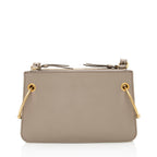 Chloe Leather Suede Roy Mini Shoulder Bag (SHF-19842)