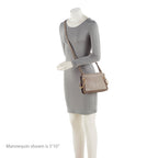 Chloe Leather Suede Roy Mini Shoulder Bag (SHF-19842)