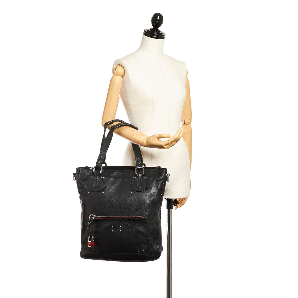 Chloe Leather Tote Bag (SHG-28183)