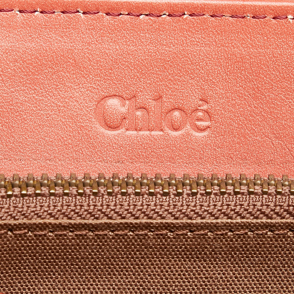 Chloe Leather Tote Bag (SHG-32522)