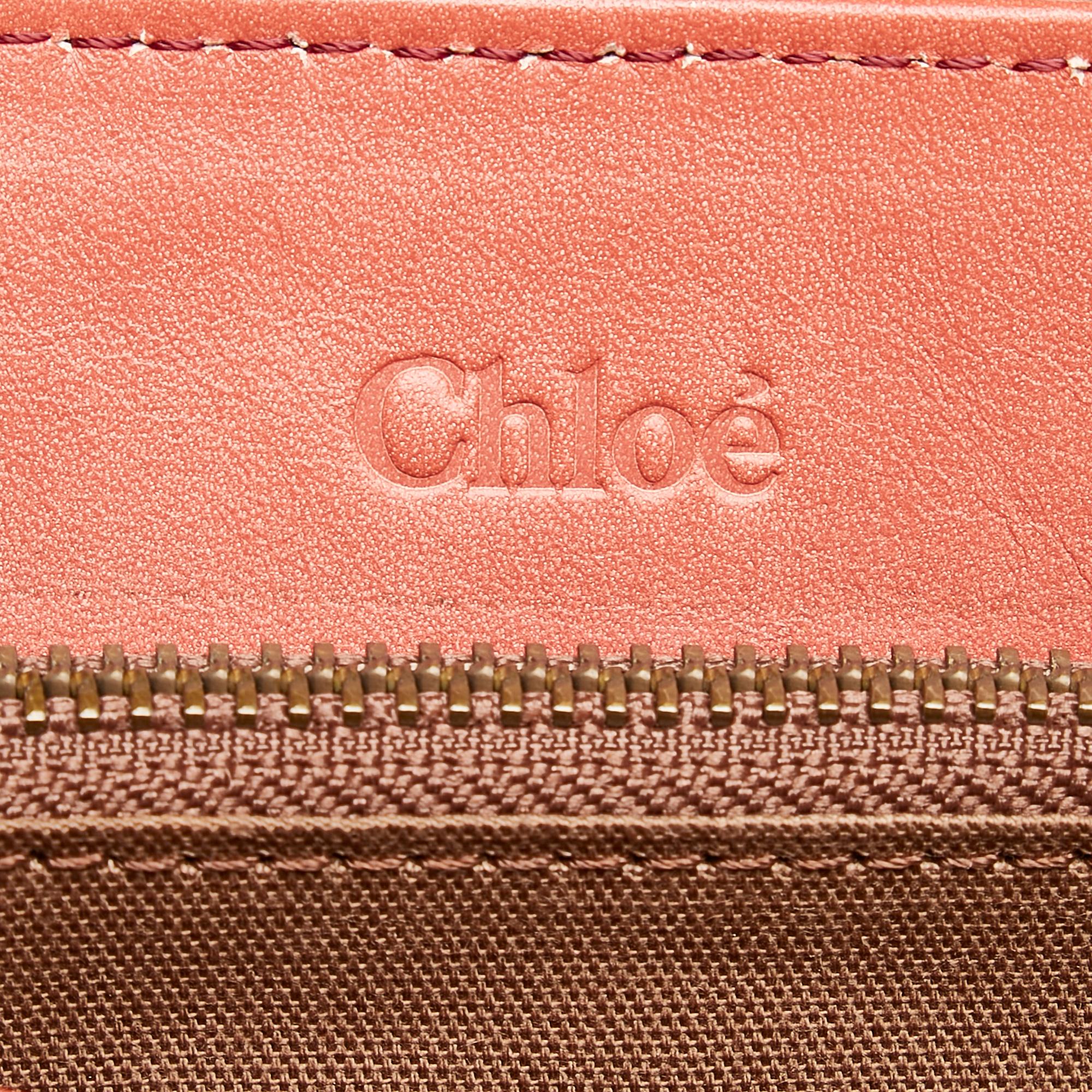 Chloe Leather Tote Bag (SHG-32522)