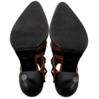 Chloe Leather Tracy Ankle Boots - Size 6.5 / 36.5 (SHF-18837)