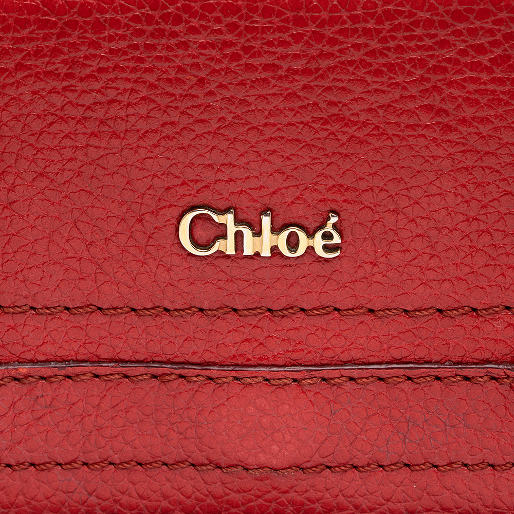 Chloe Leather Zip Wallet - FINAL SALE (SHF-19865)