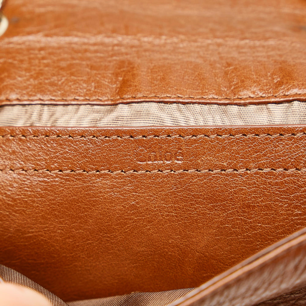 Chloe Lily Leather Crossbody Bag (SHG-31333)