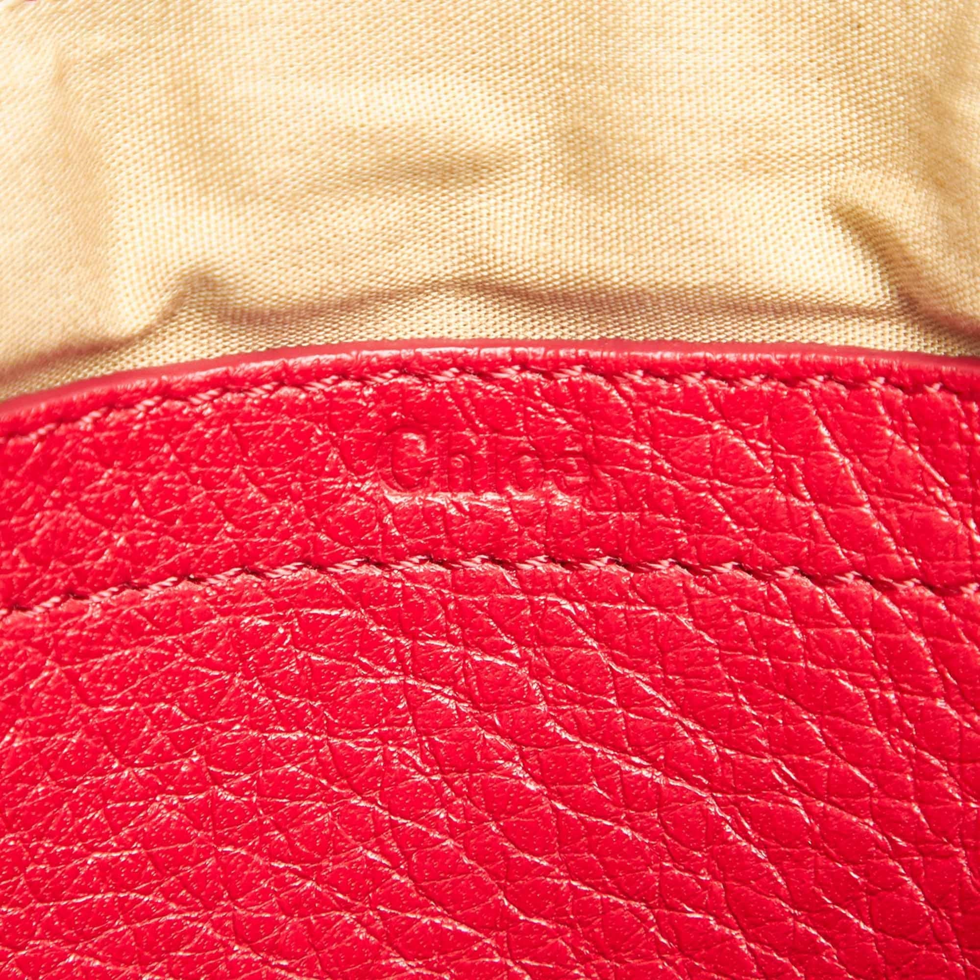 Chloe Lily Leather Satchel (SHG-gWNBO6)