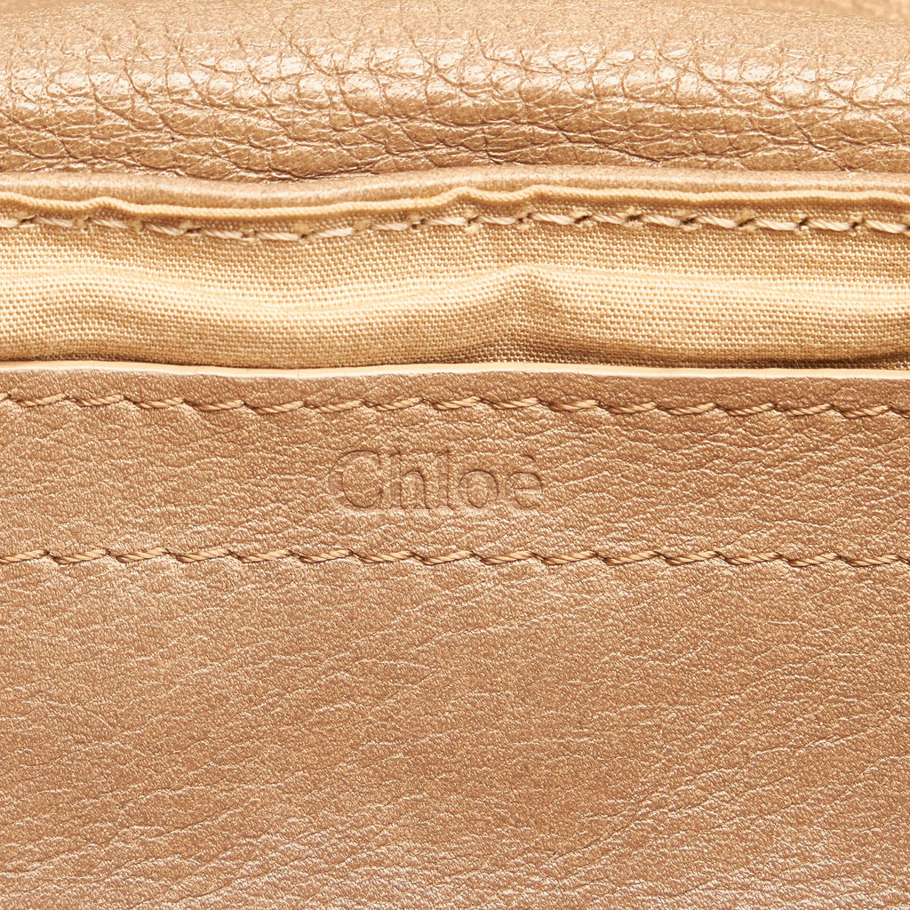 Chloe Lily Leather Satchel (SHG-BDMeVo)
