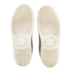 Chloe Linen Calfskin Lauren Sneakers - Size 8 / 38 (SHF-0nouT4)