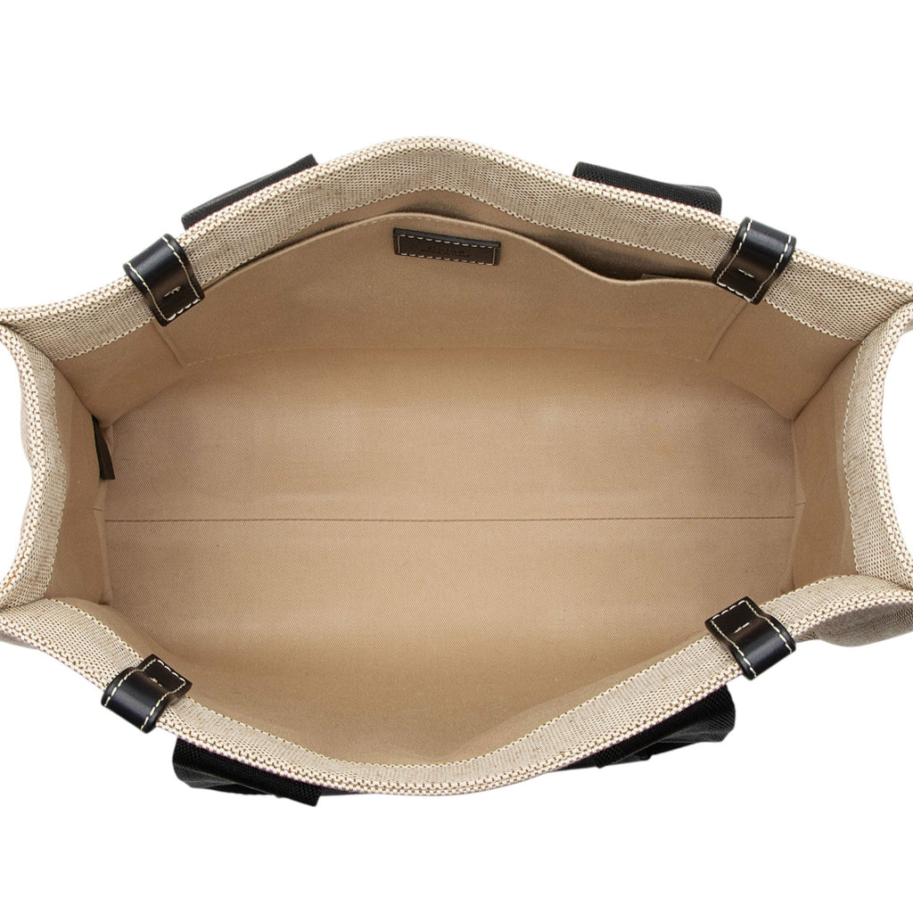 Chloe Canvas Woody Medium Tote