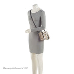 Chloe Linen Canvas Woody Mini Tote (SHF-5WdQnO)
