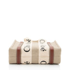 Chloe Linen Canvas Woody Small Tote