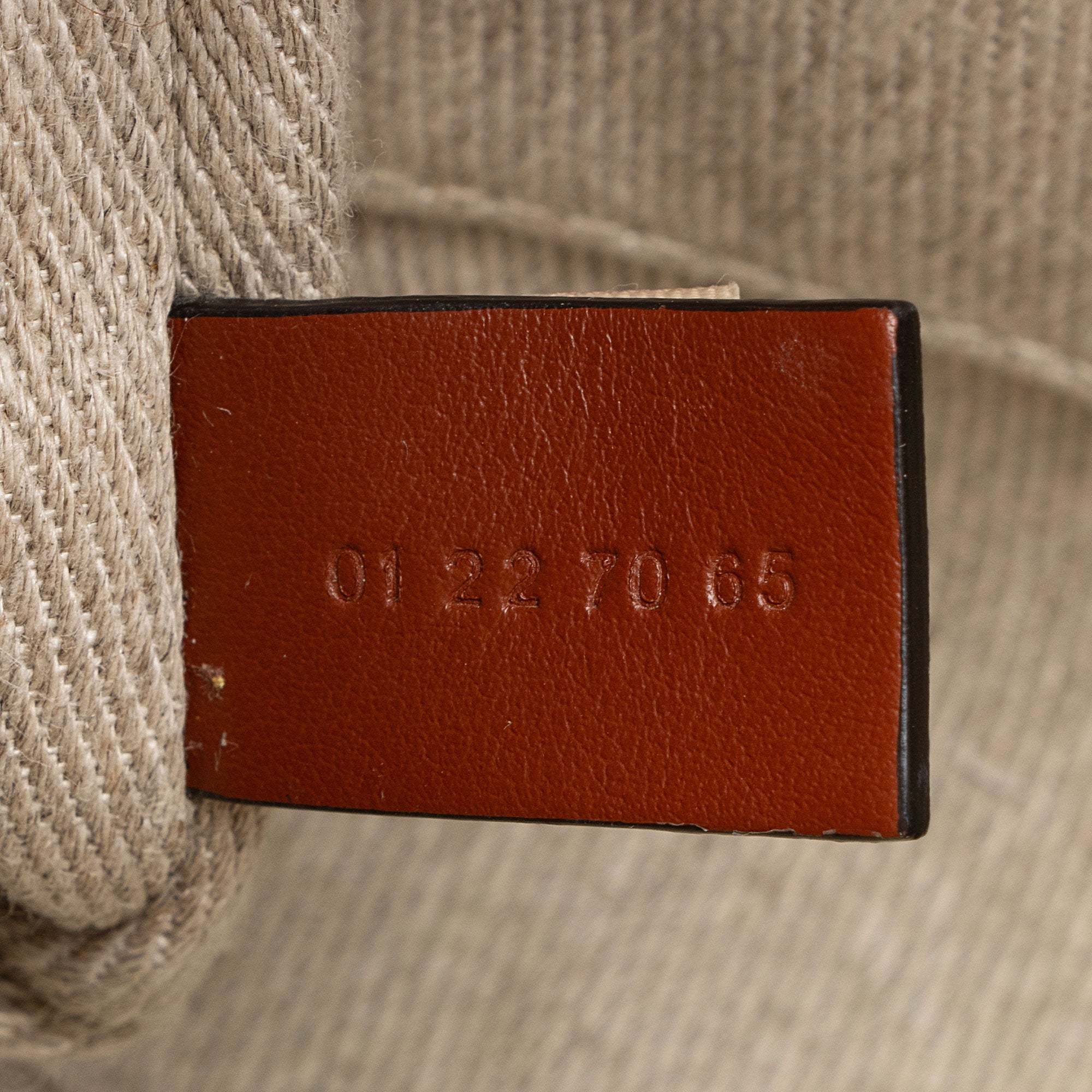 Chloe Linen Canvas Woody Small Tote