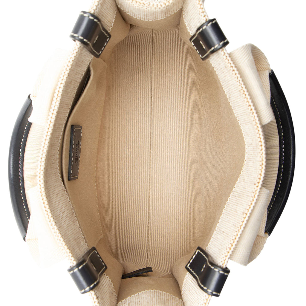 Chloe Linen Canvas Woody Small Tote