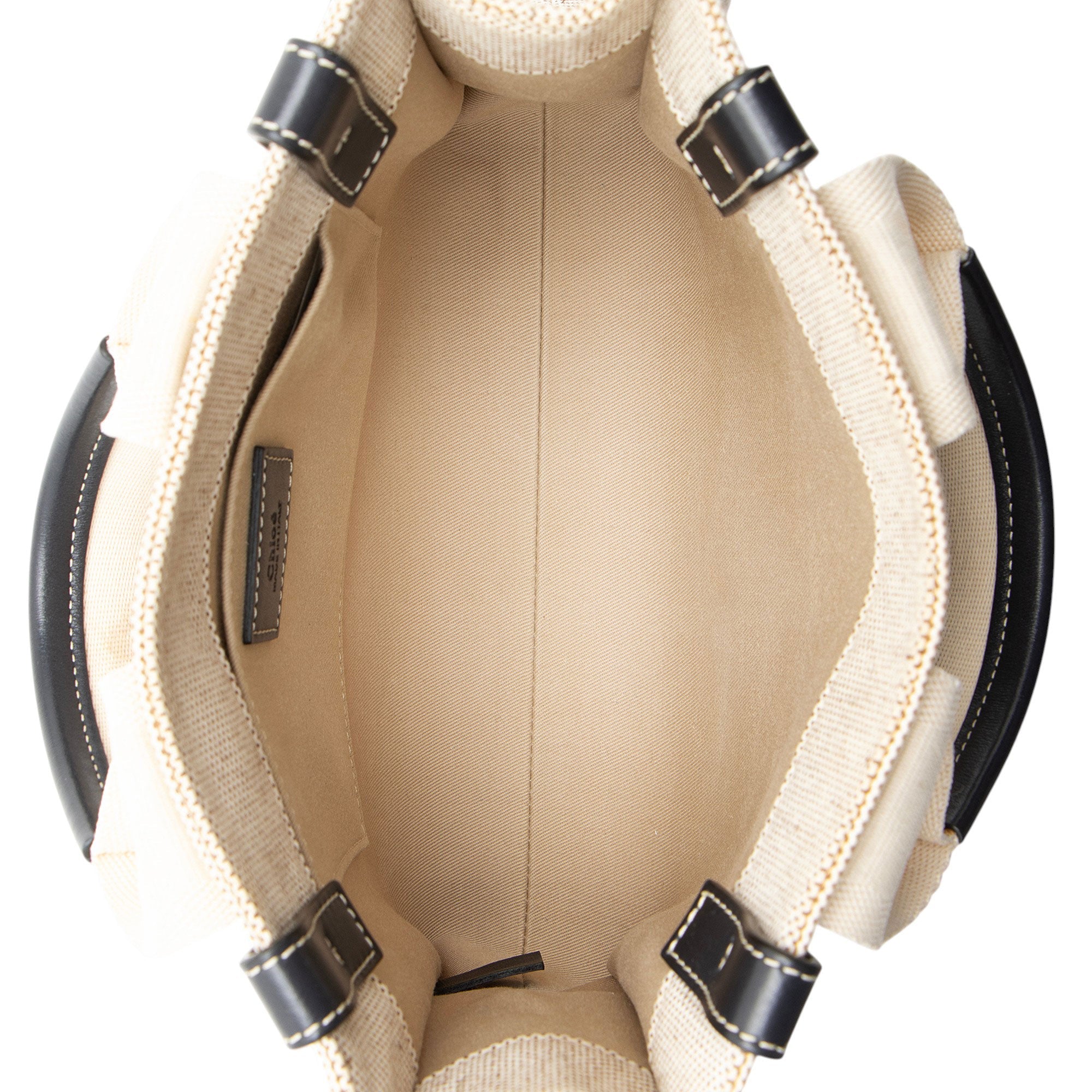 Chloe Linen Canvas Woody Small Tote
