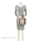 Chloe Linen Canvas Woody Small Tote